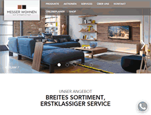 Tablet Screenshot of messerwohnen.ch
